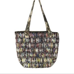 Handmade Rolled Paper Beads Purse Handbag